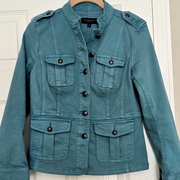 Talbots jean jacket - Picture 1 of 3